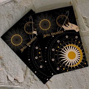 Spell organizer journal Wicca witchcraft pagan books book magic Wiccan
